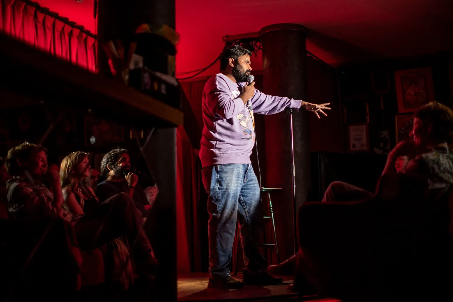 Confessions of a Comedian standup Tallinn Fringe Festival Photo Anton Serdjukov