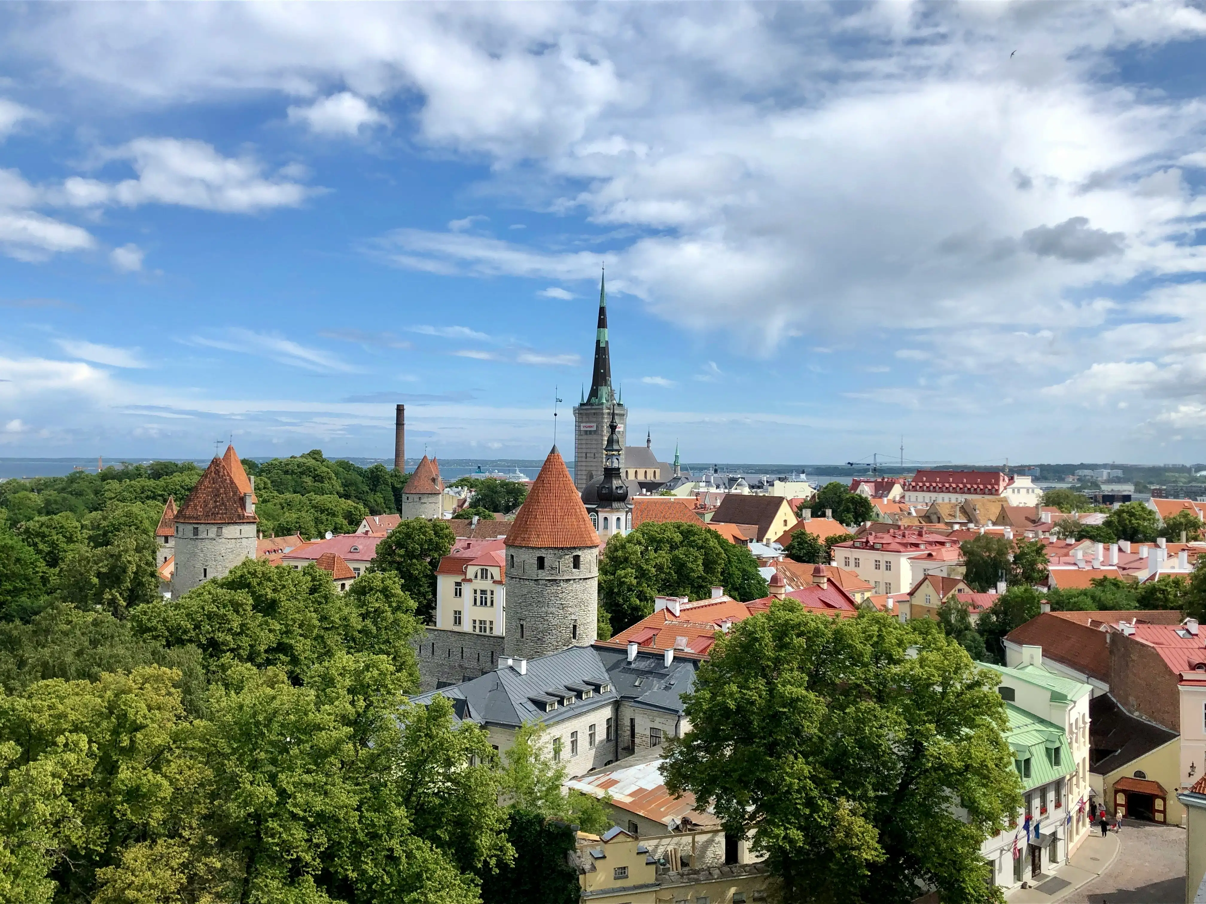 Tallinnan kaupunkinäkymä