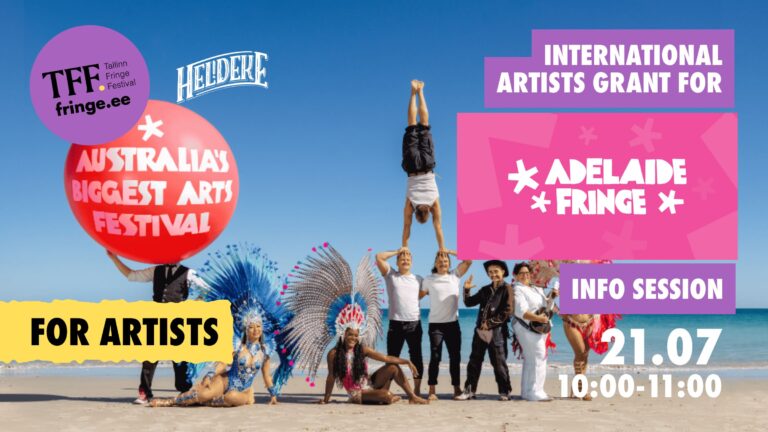 FOR ARTISTS: International Artists Grant for Adelaide Fringe / INFO SESSION
